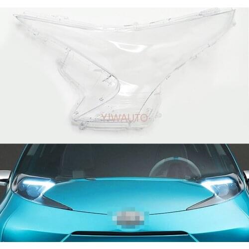 For Toyota Prius 2016~2020 Headlamp Cover Car Replacement Clear Auto Shell Car Headlight Lens