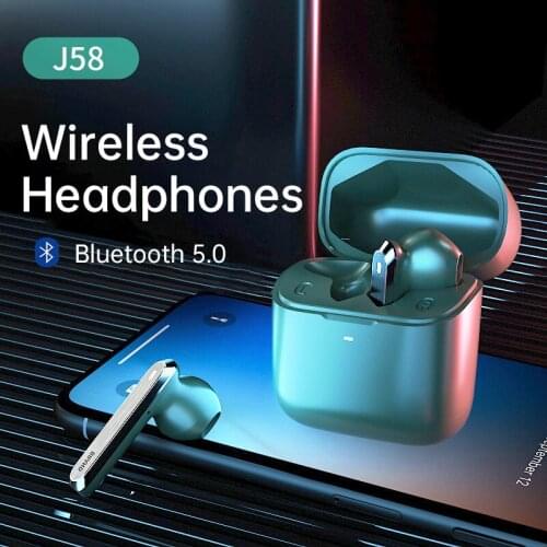 TWS Headphone Bluetooth 5.0 Headset Wireless Earphone In-ear HD Stereo Sport Earbuds No delay Longer endurance with Microphone