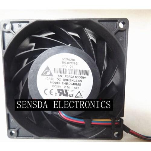 For delta THB0948MS P/N G5O22TDDD99 9cm 9056 92x92x56mm 48V 54V 2.3A Large air volume booster server powerful cooling fan