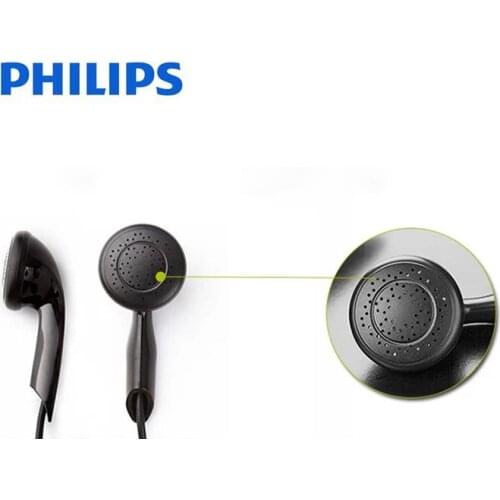 Philips Original SHE3800 Stereo Bass Wired Earphones Mp3 Earphones For Mobile phone XiaoMi and For HUAWEI Iphone X No Micphone