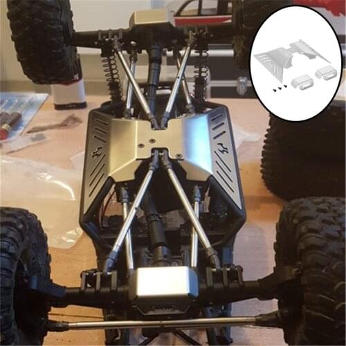 Remote Control Skid Plate Protector Front/Rear Axle Car SUV Reduce Damage Set Car Vehicles Model Replacement Easy Install