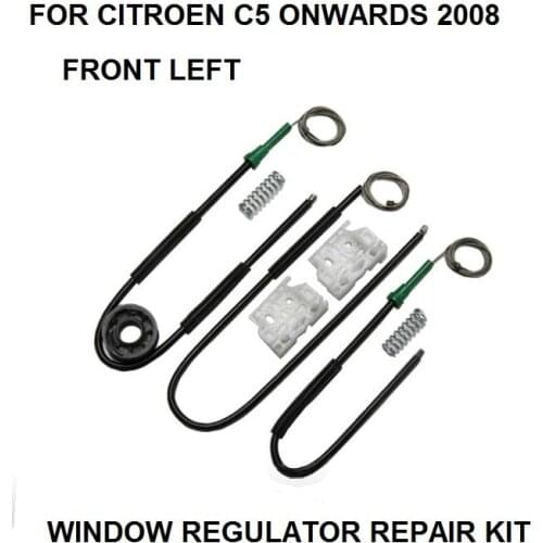 WINDOW REGULATOR REPAIR KIT FOR CITROEN C5 FRONT LEFT 2008-2016