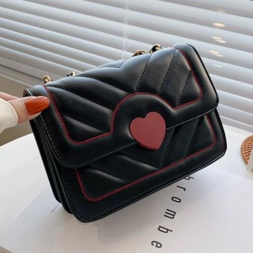 Luxury Crossbody Bags for Woman Square Flap Bag Designer Brand Chain V Pattern Shoulder Bags Female Leather Handbags Sac A Main