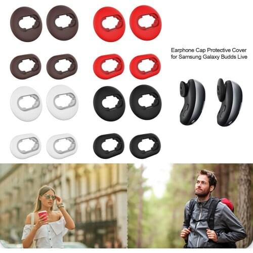 Silicone Earphones Earplugs Ear Caps Cover Earbuds Tips Durable Practical Headset Case Protector For Galax Buds Live