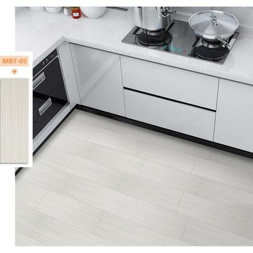 Modern Floor Stickers Wood Grain PVC Waterproof Self-adhesive Living Room Bedroom Wallpaper Home Decor Non-slip Thicken