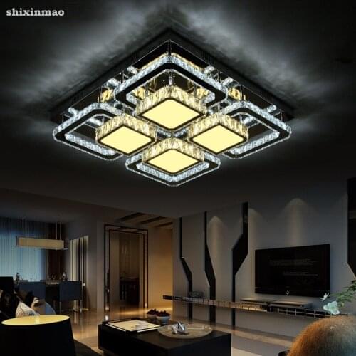 HSHIXINMAO Modern ultra bright LED living room ceiling lamps crystal lighting home and commercial lighting Ceiling lights