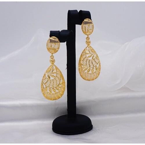 Leaf Earings For Women Fashion Unique Dangle Drop Statement Earings Fashion jewellery Wedding Party Gift 2021