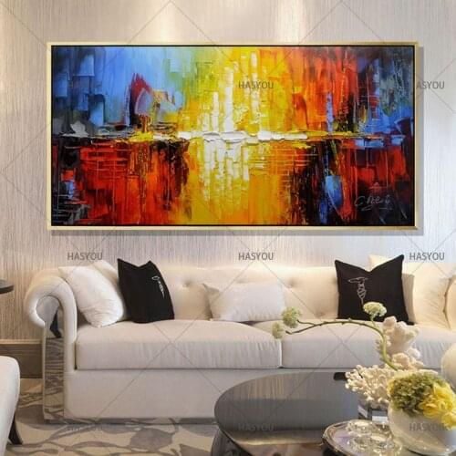 100% Handmade Oil Painting On Canvas Modern Abstract Decorative Art Living Room Home Decor Best Gift Large Art Cheap Paintings
