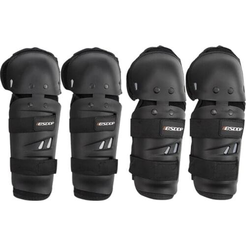 4pcs/set Motorcycle Sports Adult Elbow Knee Shin Armor Gear Guard Pads Protector For Suzuki HAYABUSA GSXR1300 GSXR600 GSXR750