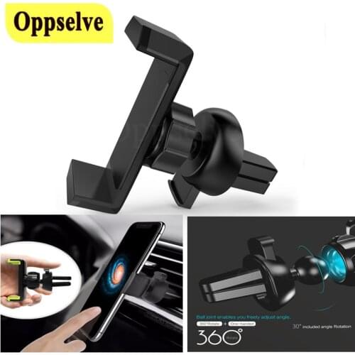 Car Phone Holder For iPhone Xr 11 Pro Max 360 Degree Rotation Support Mobile Air Vent Mount Car Holder Mobile Phone Holder Stand