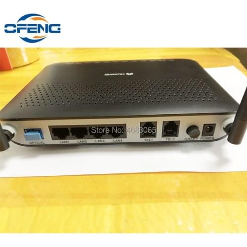 Free shipping Huawei Echolife GPON ONT HG8245 ONU 2POTS+4GE+1USB+1WiFi huawei fiber modem English firmware,100% New
