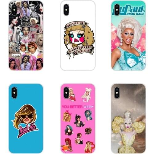 For Xiaomi Redmi Note 3 4 5 6 7 8 Pro Mi Max Mix 2 3 2S Pocophone F1 Accessories Phone Cases Covers RuPauls Drag Race