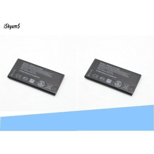 ISkyamS 2x 1500mAh Replacement bateria bn01 Battery For Nokia Lumia X 1045 RM-980 RM 980 Normandy BYD BN-01