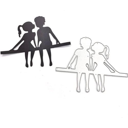 Julyarts Lover Kiss Cutting Dies Scrapbooking Material For DIY Card Making New 2021 Embossed Crafts Cards