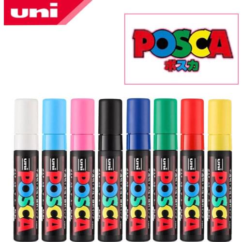 3PCS Uni Posca PC-17K Paint Marker 15 Mm Art Marker Office Study 8 Colors To Choose From