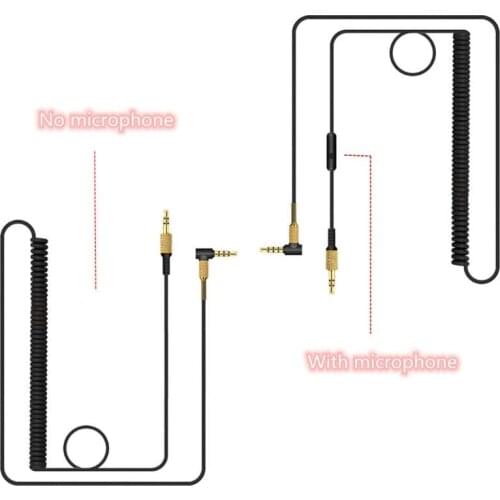Spring Cable Cord Line for Marshall Major II 2 Monitor Bluetooth Headphone
