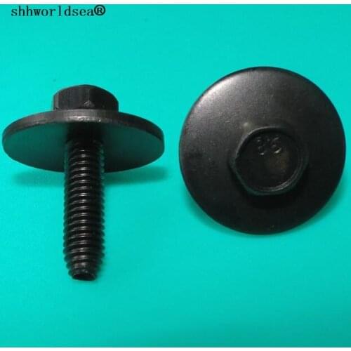 Shhworldsea auto metal fastener zinc black hexagon tapping screw