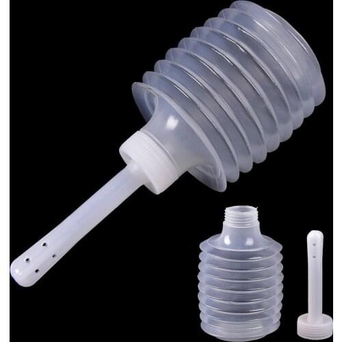 2Pcs Disposable Rectal Syringe Vaginal Rinse Plug Anal Vaginal Shower Cleaner Sprayer Enemator Sex Toys