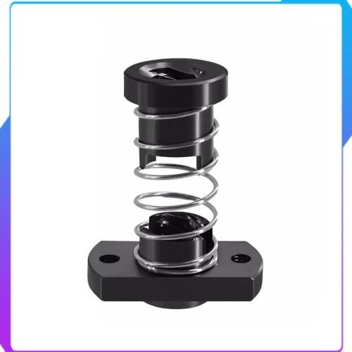 3D Printer Z Axis Trapezoid Motor Screw Nuts T8 Nut POM Nut Lead 8mm Pitch 2mm For Creality CR10 CR-10S Ender-3 Lead Screw