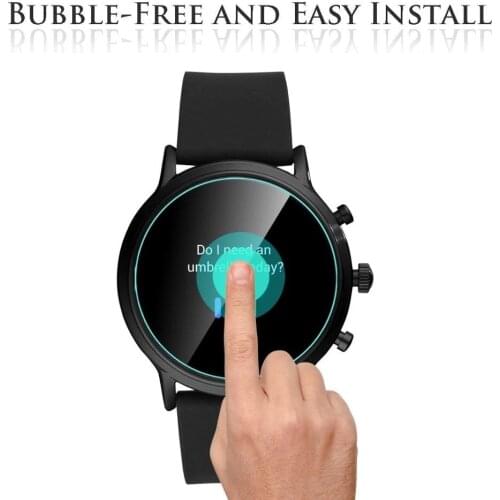 9H Premium Tempered Glass For Fossil Gen 5 Smartwatch Screen Protector Film Accessories
