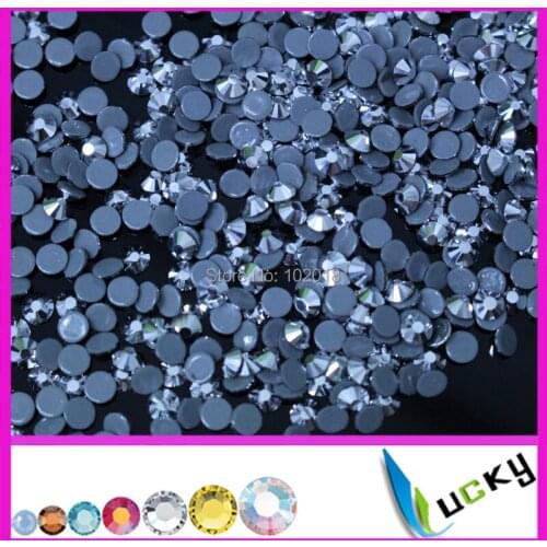 Top Quality hotfix rhinestone copy swarov 2038 DMC !1440pcs ss16/4mm Silvermine/Labrador crystal for iron on transfers
