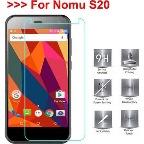 NOMU S20 Tempered Glass For NOMU S20 Glass Explosion-proof LCD Screen Protector Phone Protective Glass Film for NOMU S20