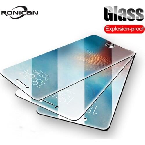 Protective glass on iphone 7 8 Plus X XS 11 Pro Max XR 5s Screen Protector Protection Tempered glass For iphone 7 8 6 Plus glass