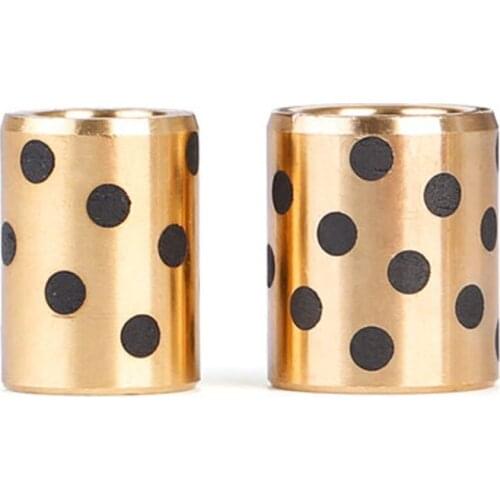 1pcs Inner diameter 14/15mm JDB solid graphite Self-lubricating bushing High-force brass Graphites copper sleeve quality nut