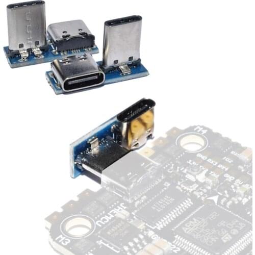 TYPE-C USB Adapter 90 Degree Angle for RC FPV Racing Flight Controller ESC FPV Air Unit Caddx Vista Digital System Parts