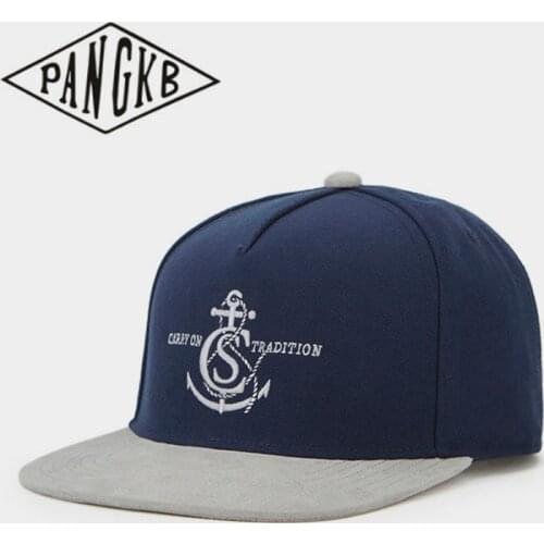 PANGKB Brand TRADITION CAP summer navy blue hip hop snapback hat for men women adult outdoor casual sun baseball cap