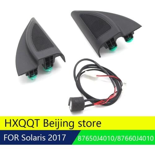 For Hyundai Solaris 2017 triangle head tweeter speakers car tweeter audio trumpet speakers tweeter with wire