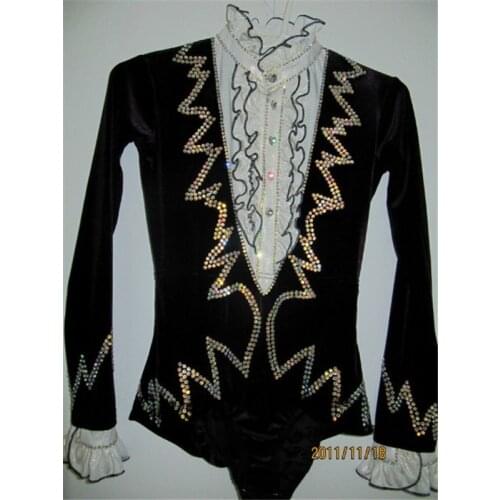 Custom Figure Skating Clothes For Men /Boys Fashion New Brand Vogue Figure Skating Competition Costume DR3148