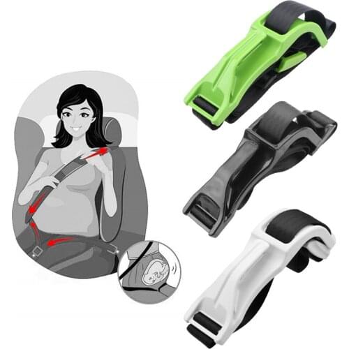 Comfort Safety for Maternity Moms Belly Protect Unborn Baby Pregnant Car Seat Belt Adjuster Pregnant Woman Driving Safe Belt
