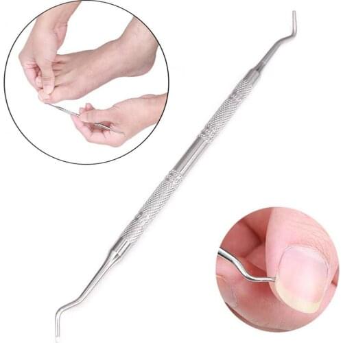 Hot Double Side Ingrown Toe Nail Lifter File Pedicure Manicure Care Correction Tool