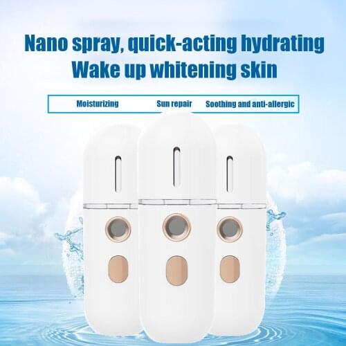 Small Nano Spray Water Replenishing Instrument Sprayer Portable Handheld Humidifier Nano Mist Sprayer Sprayer Beauty face Care