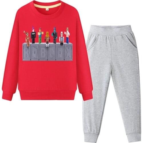 Autumn Winter Sports Clothes Set Boy Girls Suit sweatshirt +Pants 2 Pcs Childrens Set Teen Clothes Suit 3 -15 Years