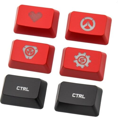 Replacement Backlit Ctrl Key Cap For Logitech Mechanical Keyboard G810 G910 G413 G512 G Pro Personality Translucent Keycap