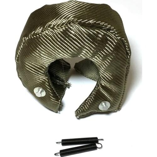 Titanium Turbo Blanket Heat Shield Cover T3 TurboCharger Lava Turbocharger Blanket Cover T04R TD07 TD08 GT35 GT45 TD04 GT25