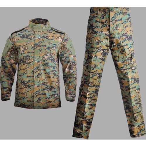 Outdoor military fans Camouflage Special forces Live CS field Training suit Wearable/Comfortable/Tear resistance jacket+pants