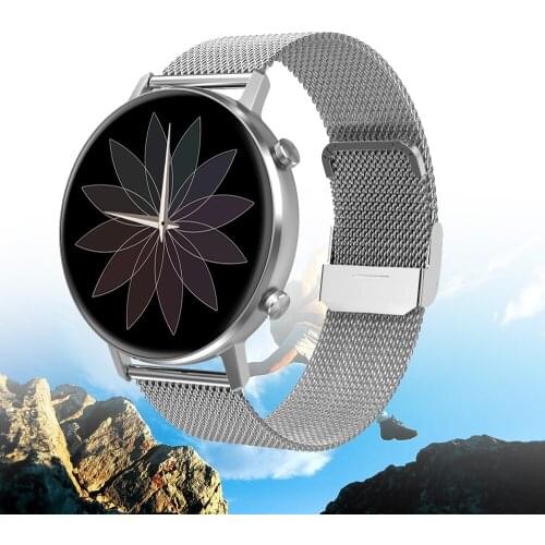 Smart Watch With Two Straps Full Touch 360*360 Heart Rate Monitor Music Control IP67 Waterproof Sport Smartwatch For Men Women