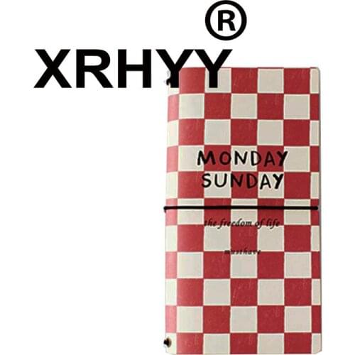 Vintage Travelers Notebook Hard Cover Planner Diary Book Exercise Composition Binding Notepad Gift Stationery For Student