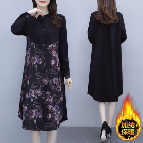 Womens plus size L-5XL dress blouses XXL XXXL 3XL XXXXL 4XL fat 100KG woman slim Casual loose blusa spring autumn winter dresses