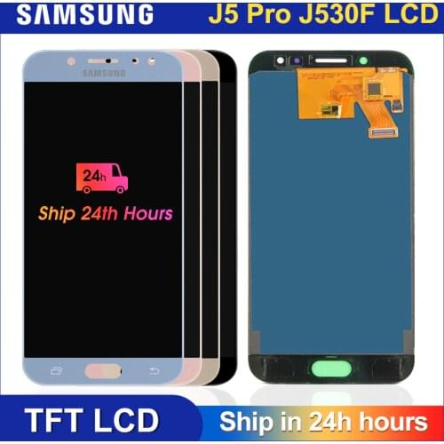 Can Adjust 5.2" For SAMSUNG GALAXY J530 J530F J530FM SM-J530F J5 Pro 2017 LCD Display Touch Screen Digitizer Assembly