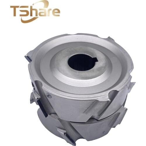 1 Pair 2 pcs PCD Pre-milling Cutter Single Keyway Diamond Milling Cutter for Edge Banding Machine 125*30*H35mm~H65mm(L/R)