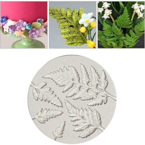 1 Piece Sugarcraft Leaf Silicone Mold DIY Fondant Mold Cake Decorating Tools Chocolate Mold Baking Tools