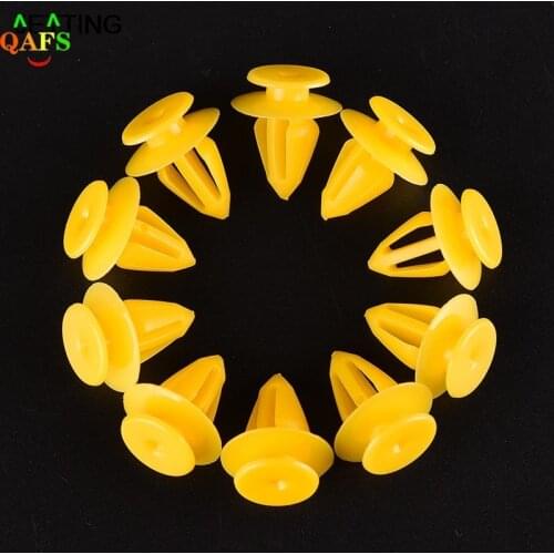 10pcs/lot Auto Clip Door Fastener Buckle Car Interior Trim Card Panel Fixed Clamp for Car Focus Galaxy Fiesta 23 Wholesale