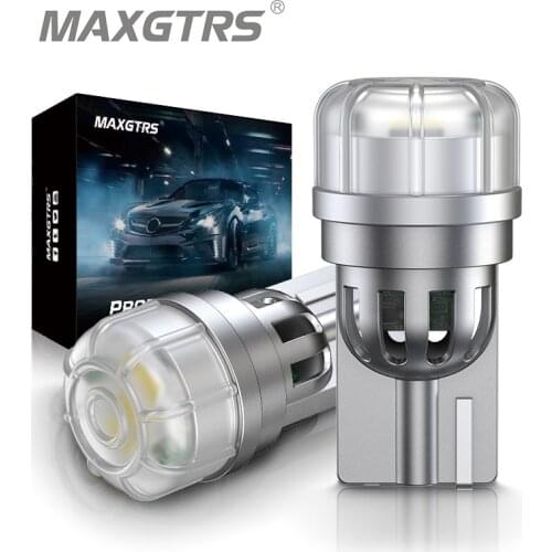 2x T10 led Bulb w5w Car DRL 3020 Chip 194 168 Clearance Lights Reading Interior Replacement License Plate Lamp 12V White Red