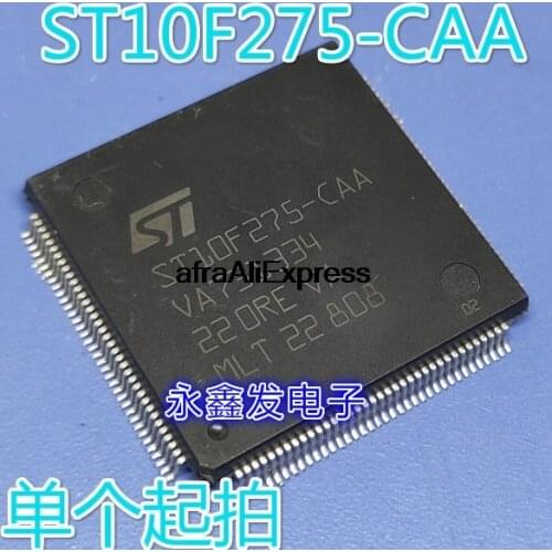 5pcs)car cpu ST10F275-CAA ST10F275 QFP-144 Car computer board driver chips Fragile IC chips for automotive computer boards
