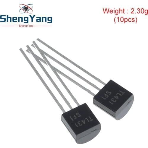 50pcs TL431A TL431 Voltage References 2.5-36V Prog Adjust TO-92 new original