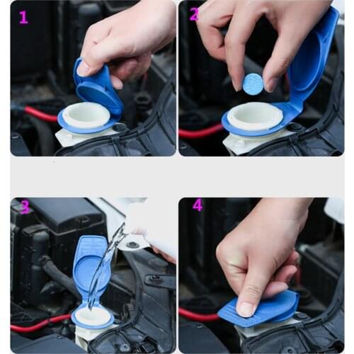 6pcsCar Windshield Cleaner Compact Effervescent Tablets Car Accessories for Mercedes-Benz Series-A B C E S G M ML GLK CL CLK CLS